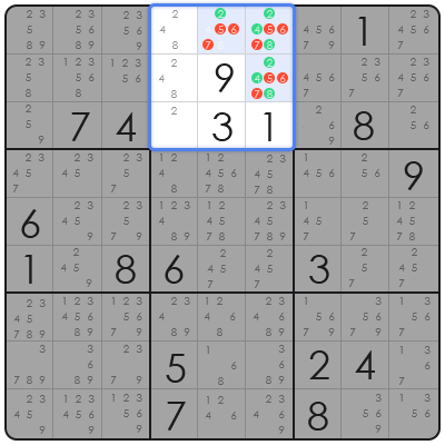sudoku pointing pairs strategy